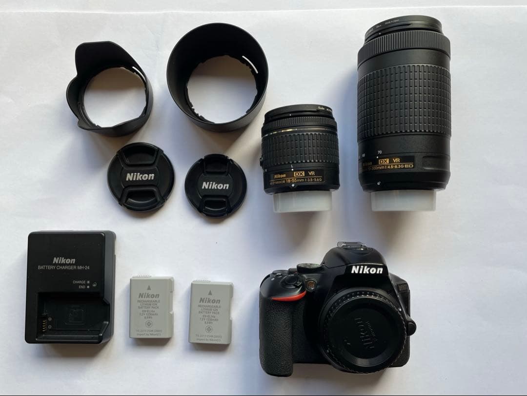 ニコン デジタル一眼レフカメラ・ダブルズームキット D5600