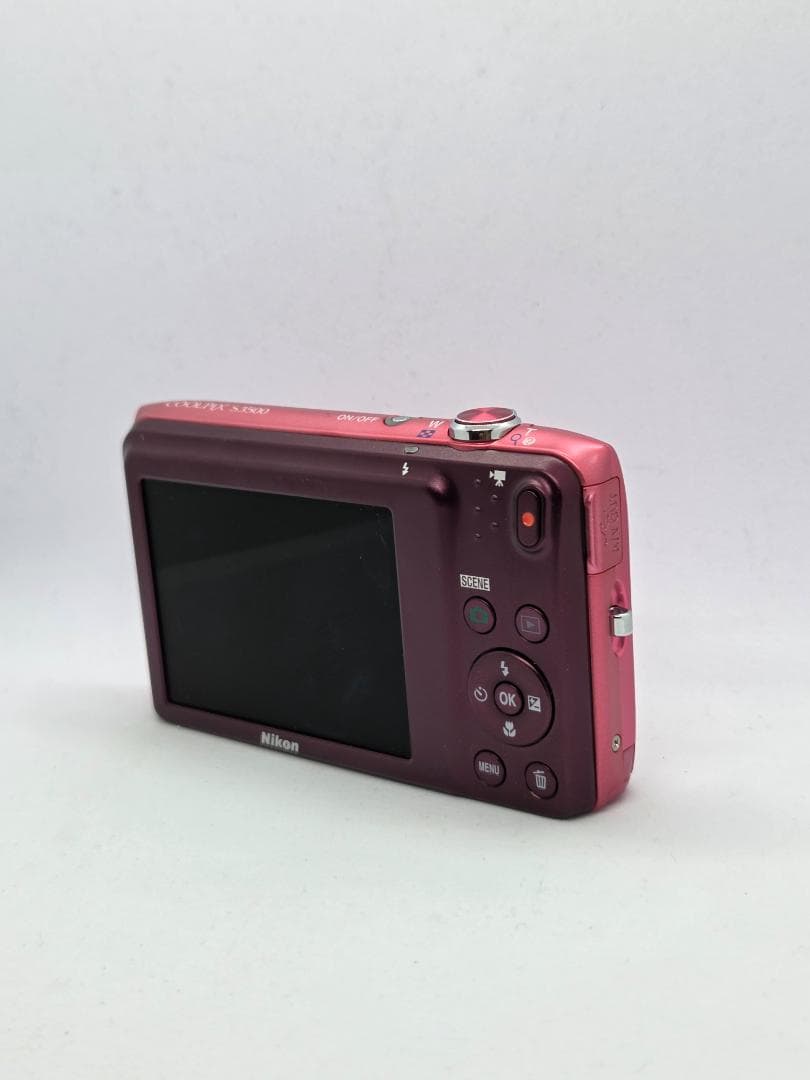 【美品】【スマホ転送OK】ニコン Nikon COOLPIX S3500 ピンク