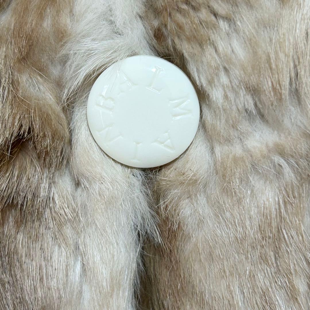 ✨激レア✨バルマン ファーコート リバーシブル シルク ブルーフォックス