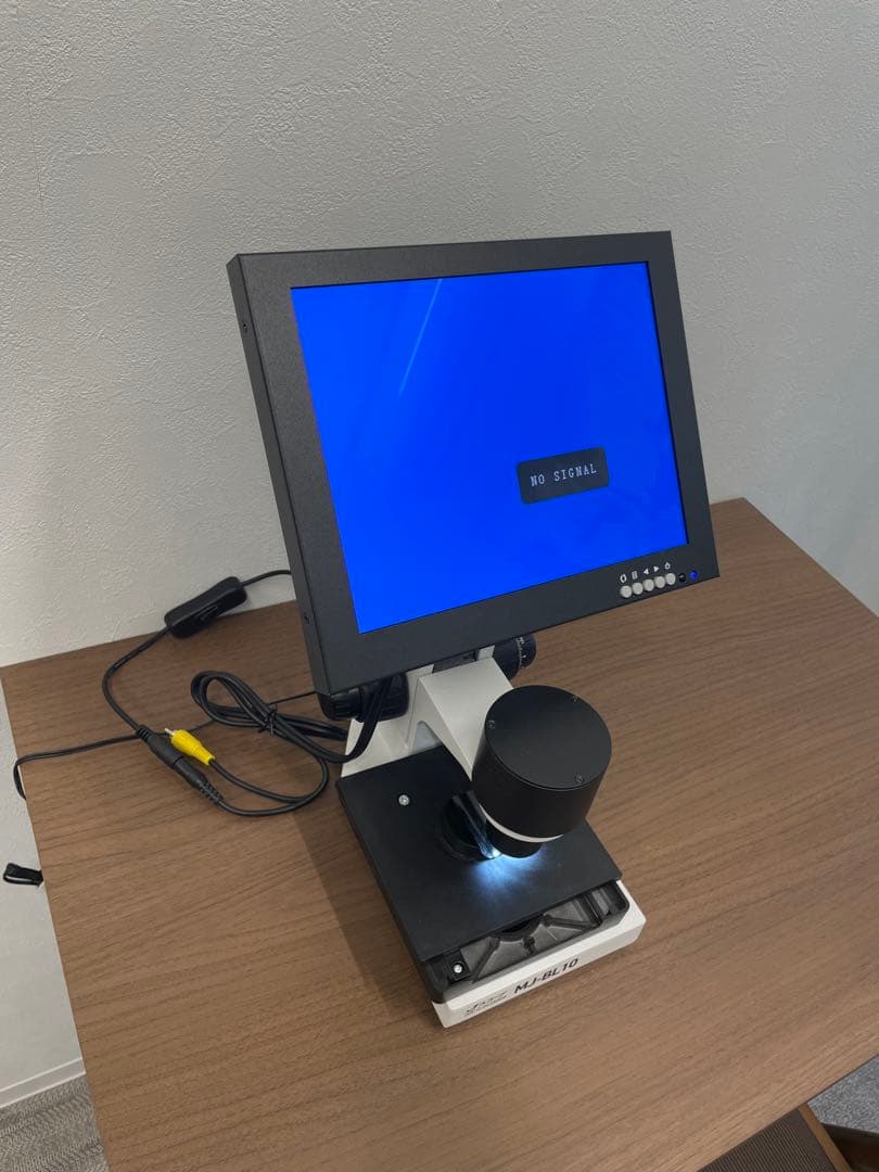 顕微鏡 本体 15インチ ディスプレイ