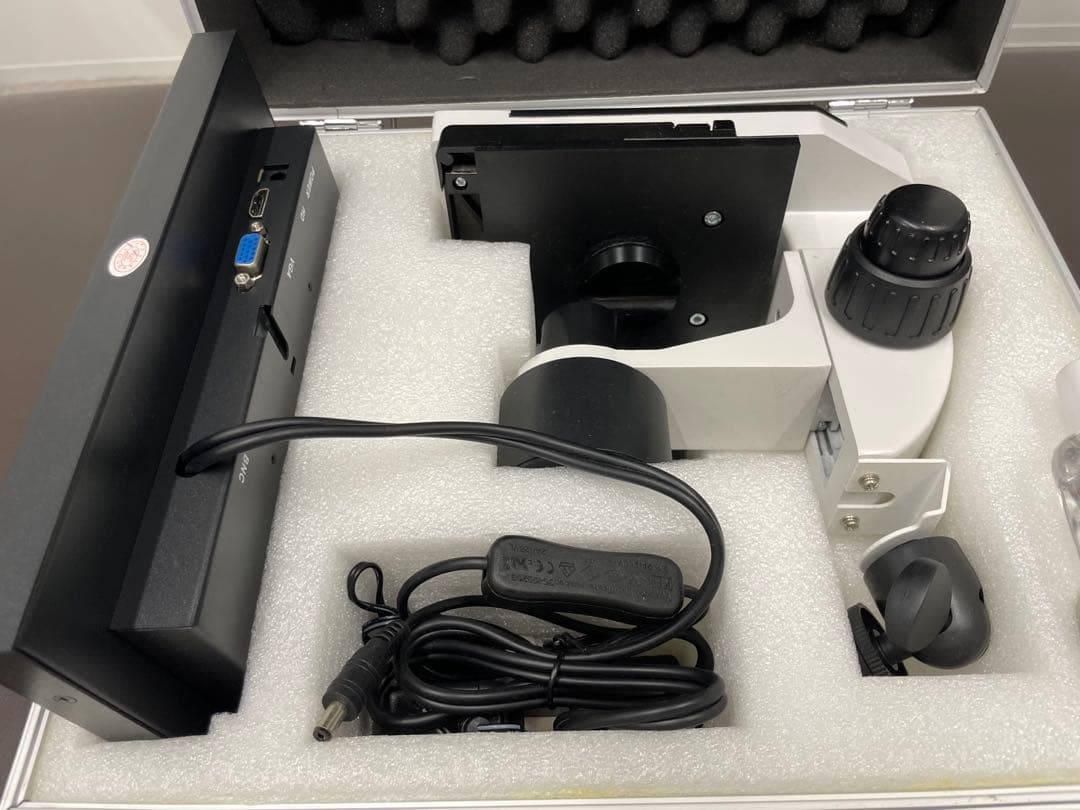 顕微鏡 本体 15インチ ディスプレイ