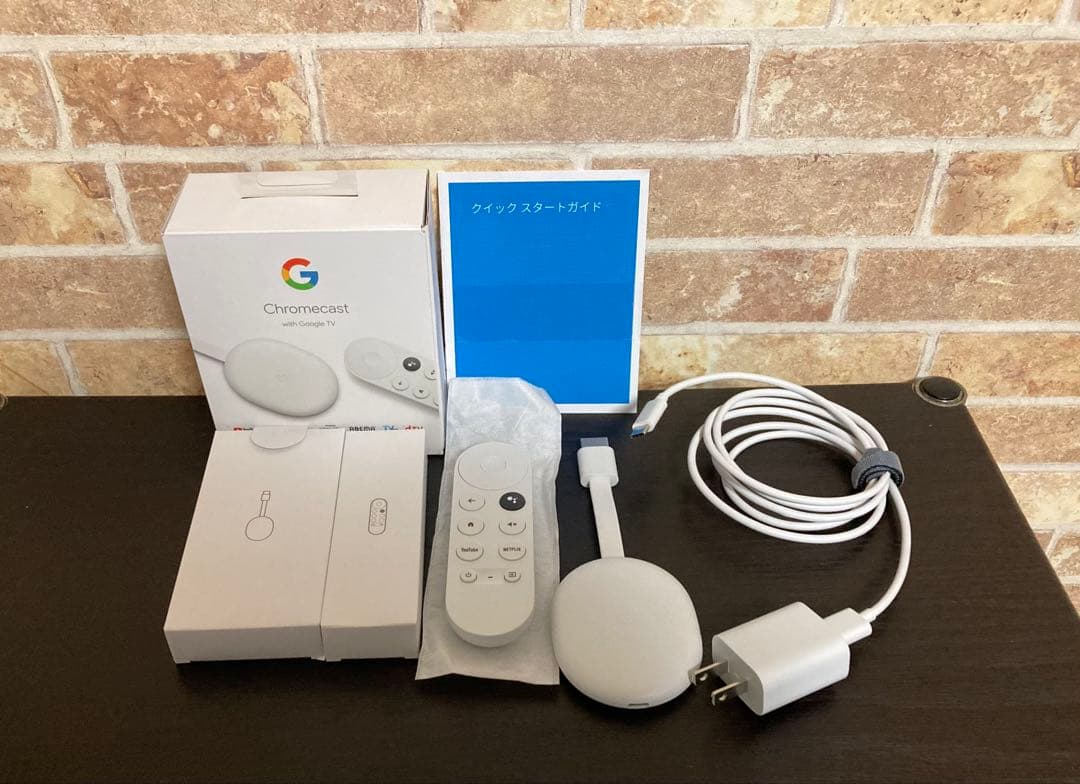 Chromecast with Google TV 4K 別売付属