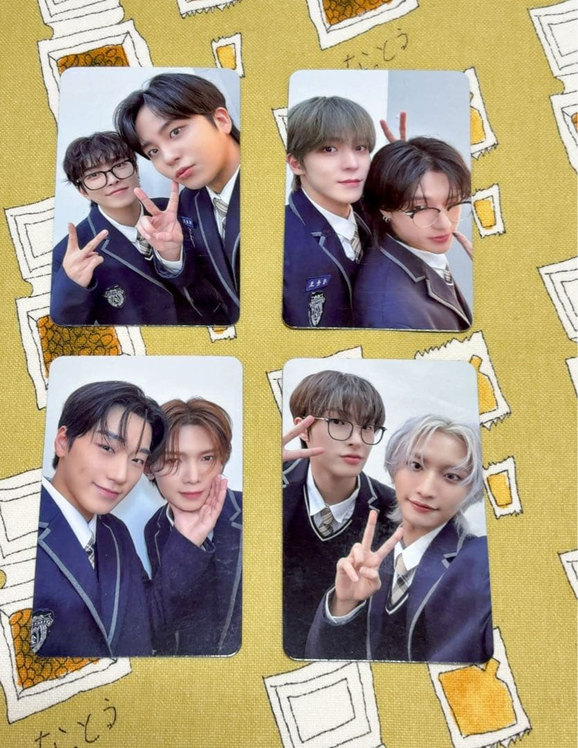 ATEEZ golden hour fromm 特典 ユニットトレカ