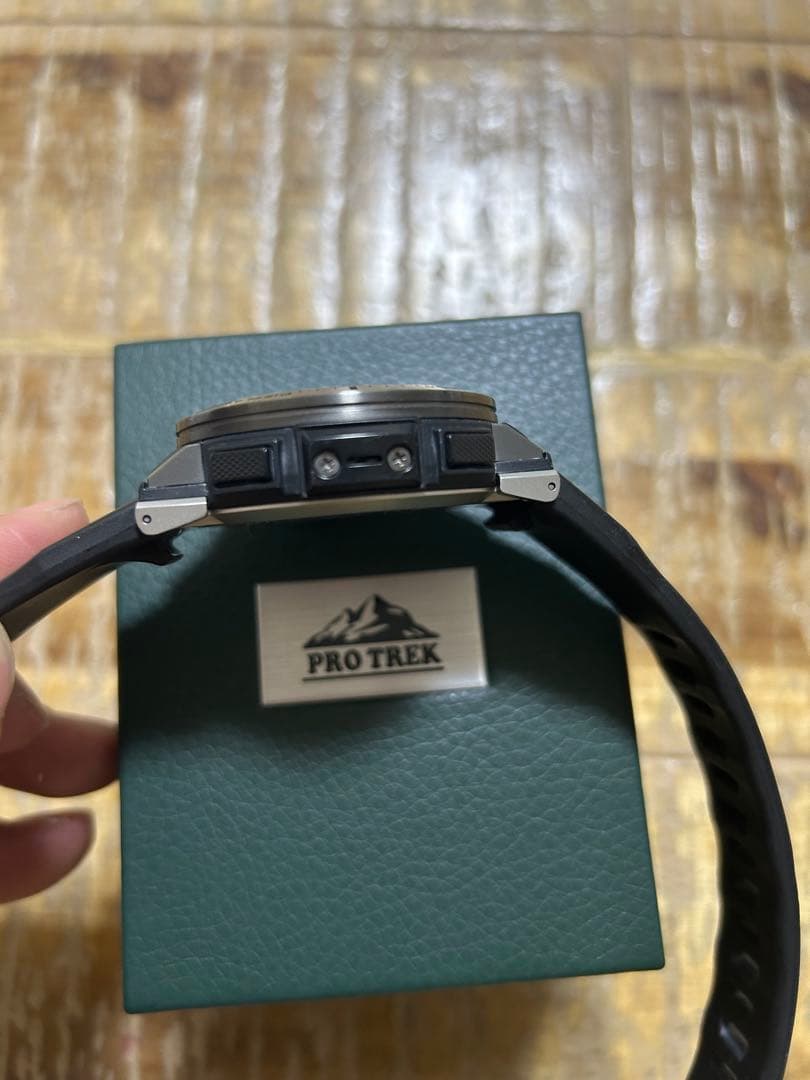 PRO TREK デジタル腕時計 ブラック