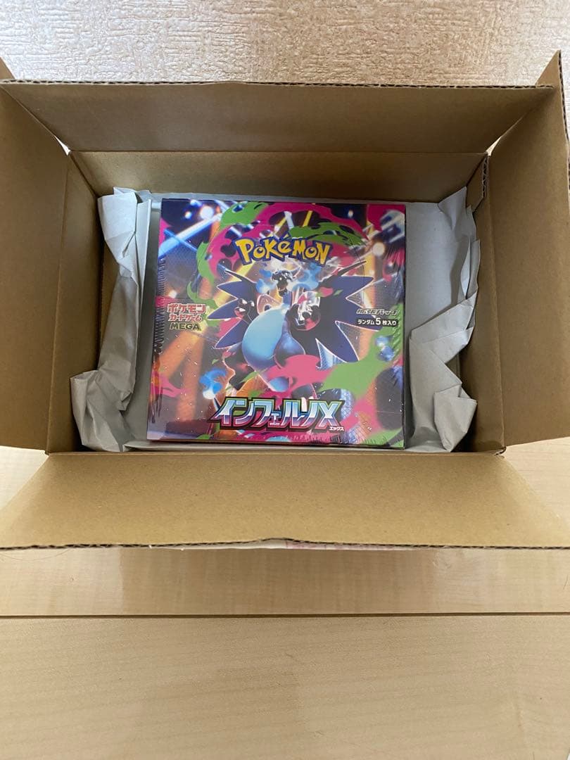 ポケモンカードゲーム MEGA 拡張パック インフェルノ X BOX