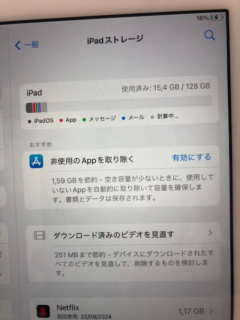 iPad本体 iPad mini A1538