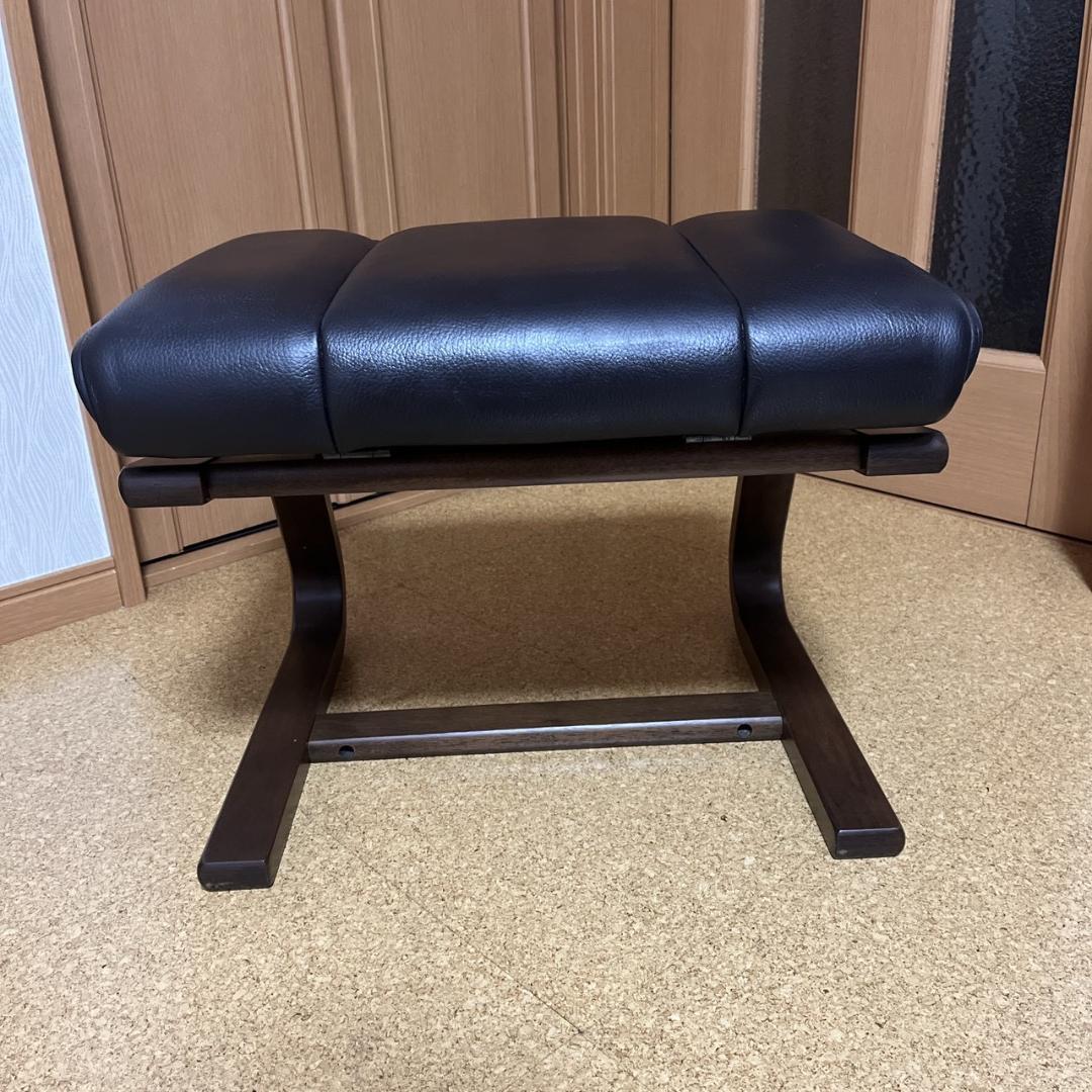 冨士ファニチア オットマン 2way スツール 椅子 レザー