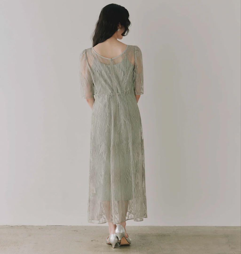 kaene スパンコールアネモネドレス　オケージョンドレス