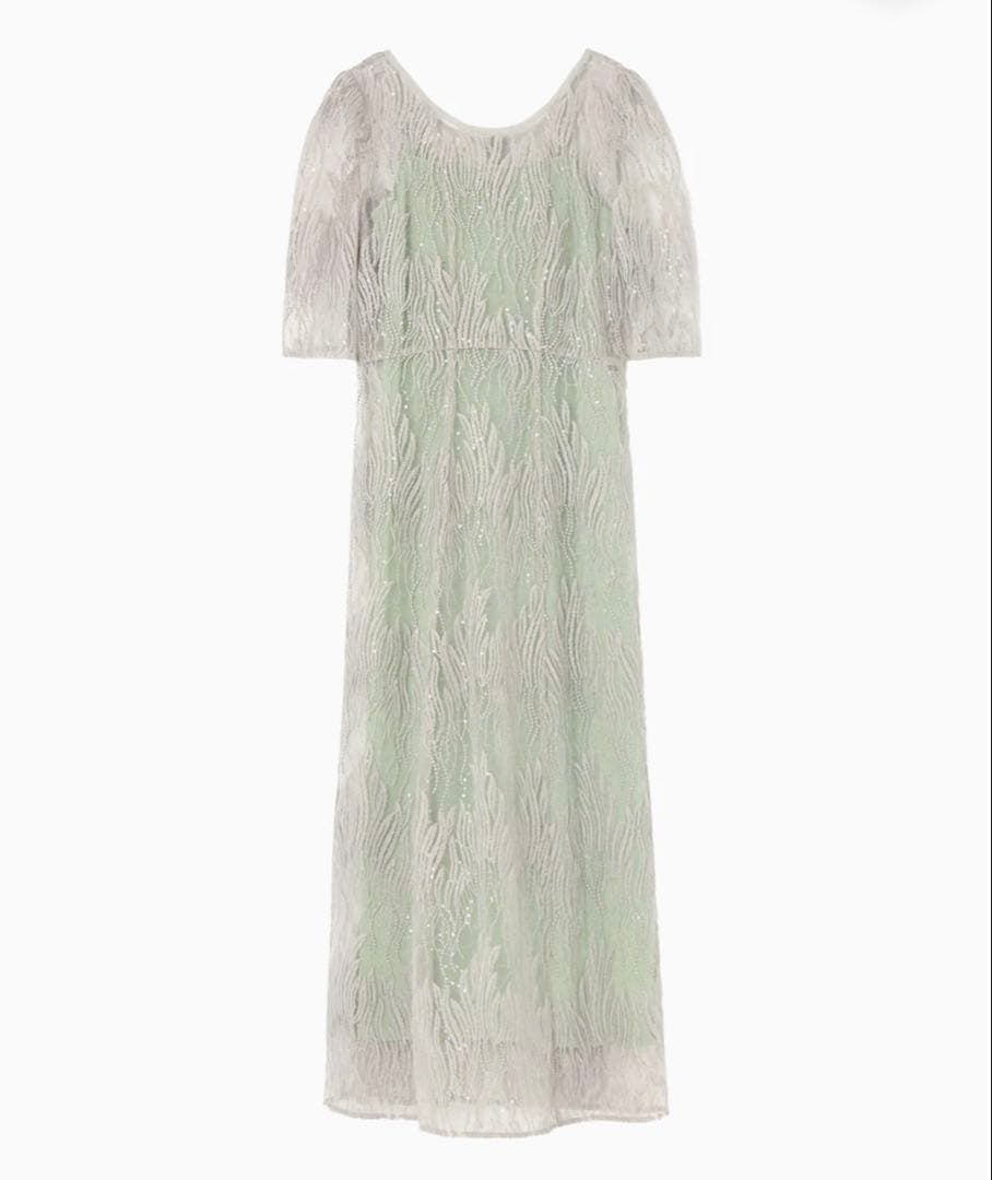 kaene スパンコールアネモネドレス　オケージョンドレス