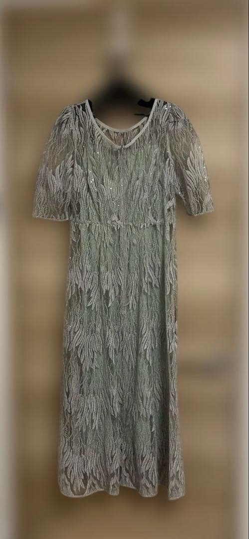 kaene スパンコールアネモネドレス　オケージョンドレス