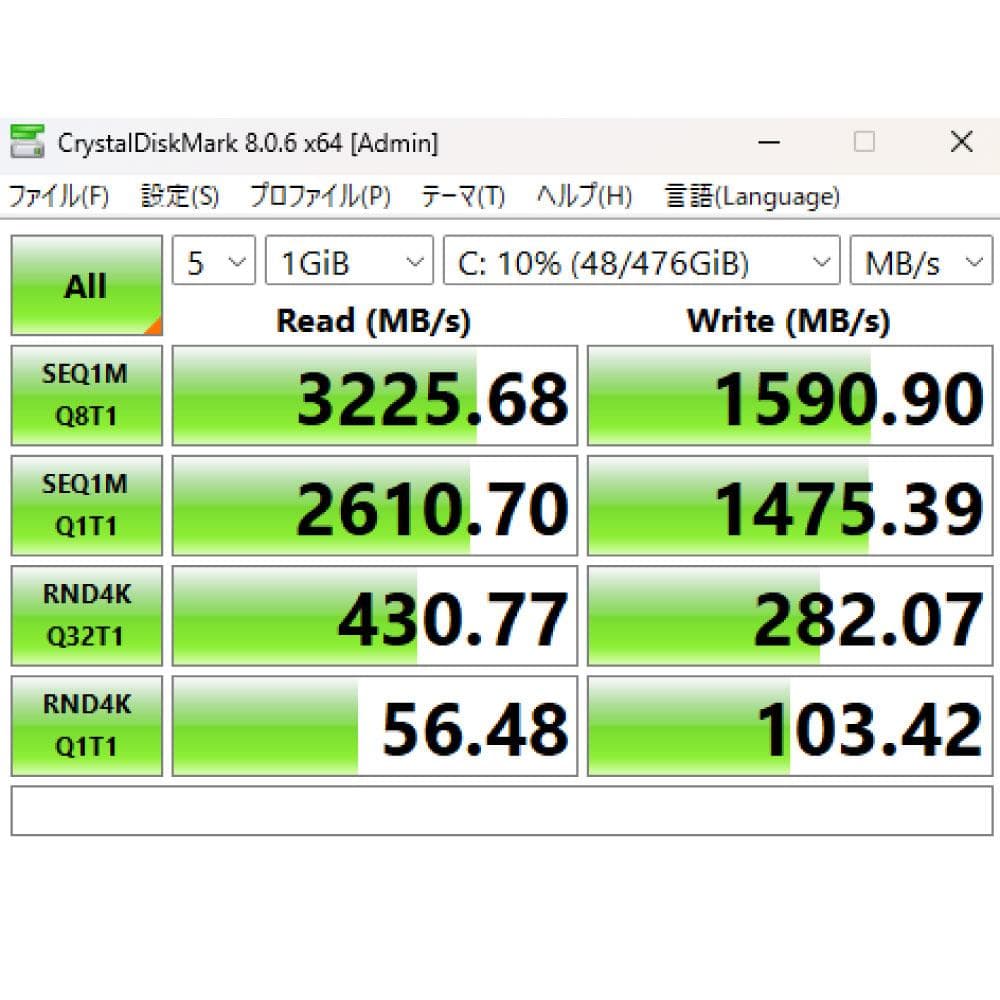 Core i5 第8世代／M.2 SSD 500GB　メモリ8G wifi搭載