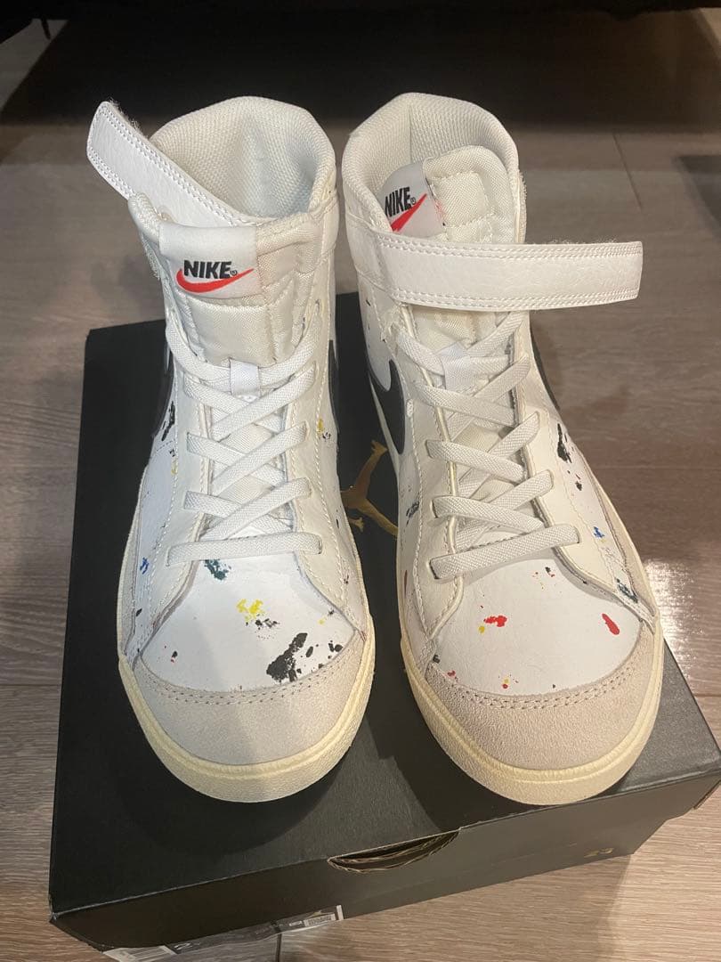 Nike ハイカットスニーカー ホワイト22㎝ キッズ 子供用