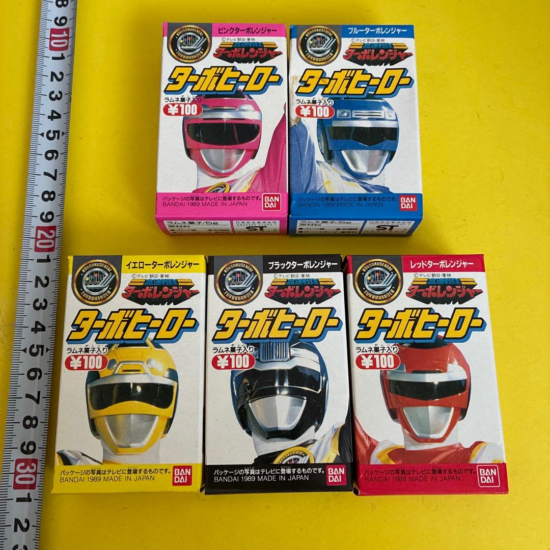 k*7様 ターボレンジャー　ターボヒーロー ミニフィギュア 5個セット