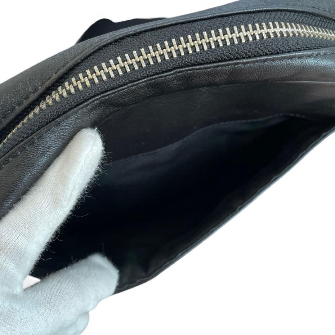 【未使用級】COACH　コーチ　ダークブラウン　ショルダーバッグ　シグネチャー