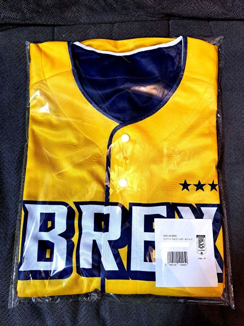 【新品】2025-26 BREXリバーシブルベースボールシャツ　売り切れ品