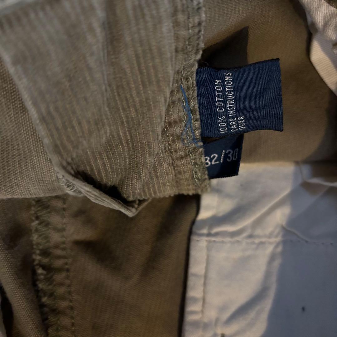 超希少　90s〜00sラルフローレン　コーデュロイ　パラシュートパンツ32/30