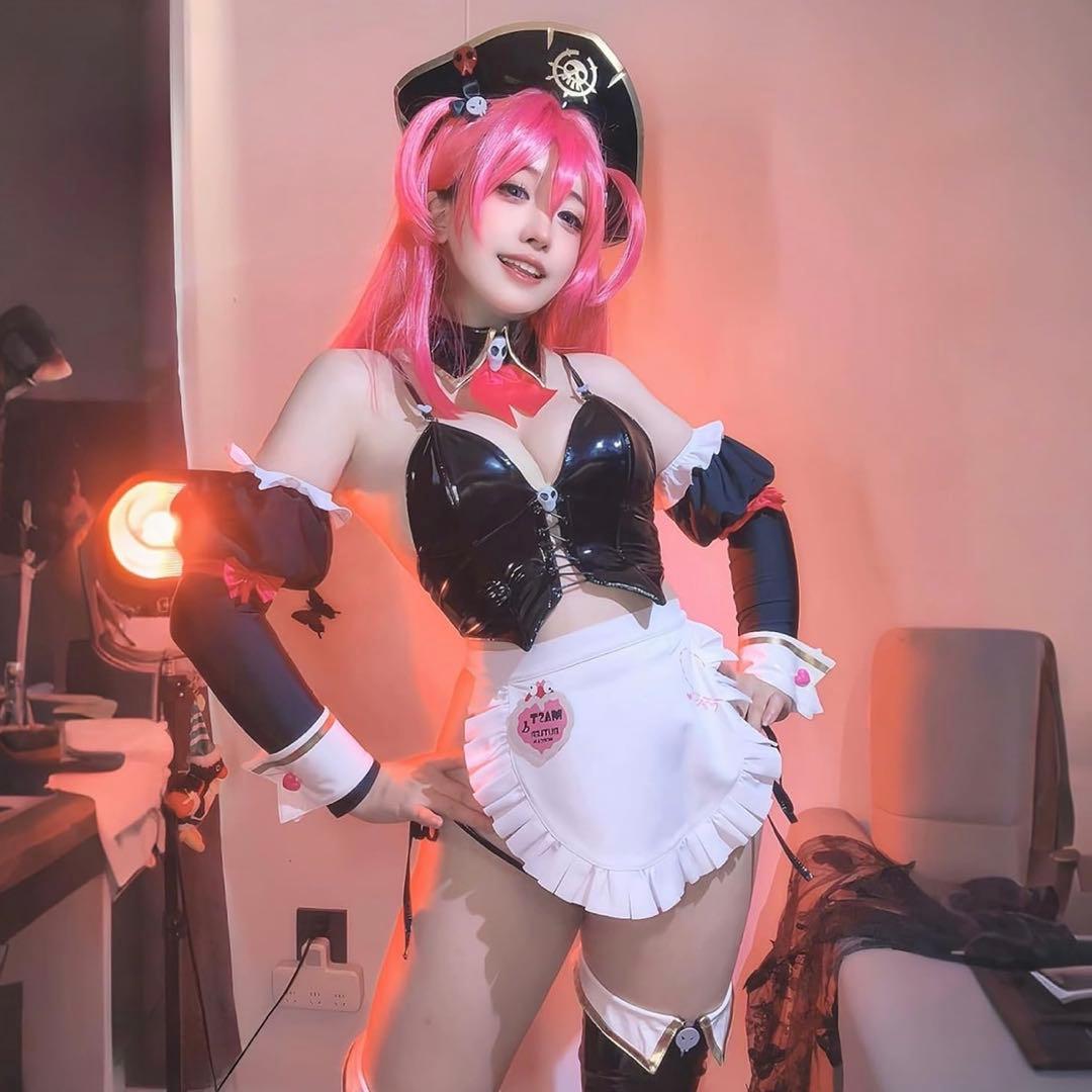 NIKKE マスト メイド コスプレ衣装 ウィッグ付き