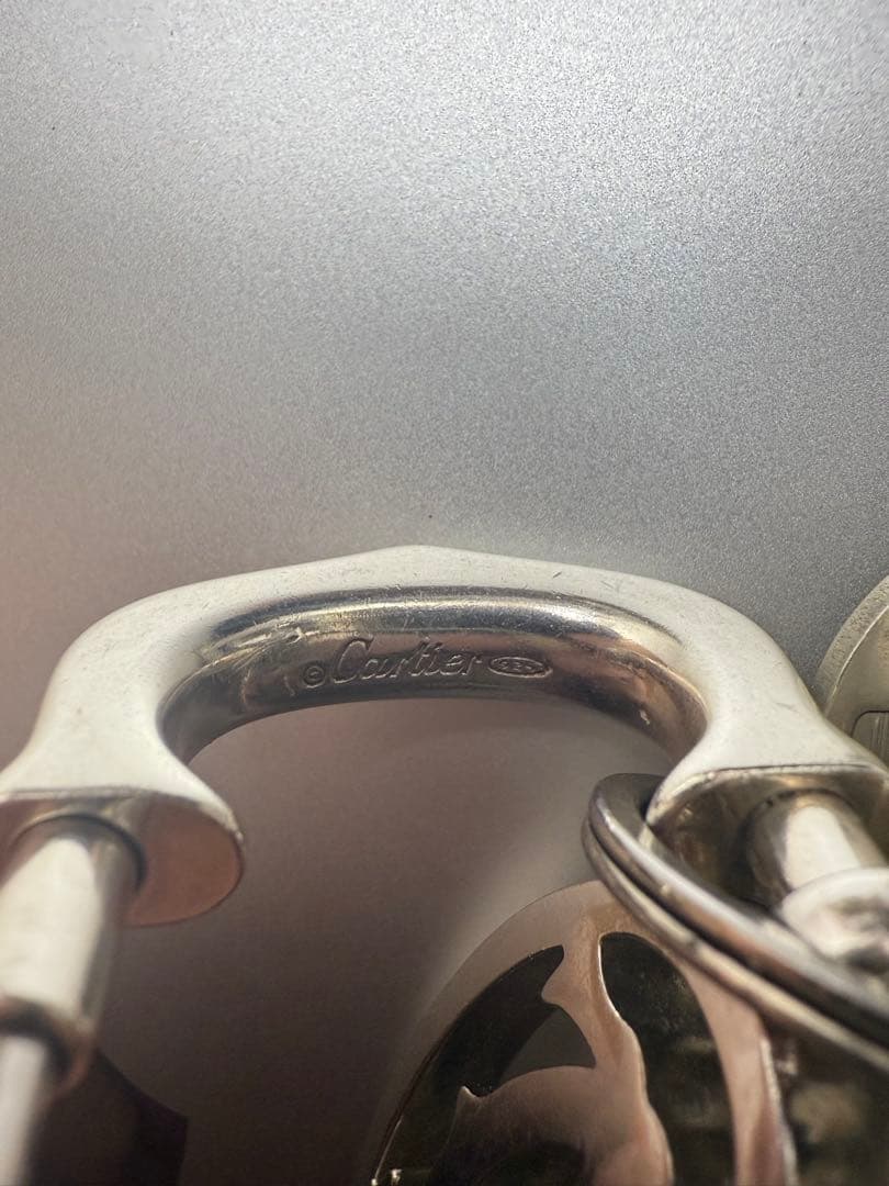 ヴィンテージ　カルティエ　キーリング
