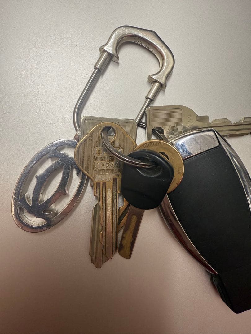 ヴィンテージ　カルティエ　キーリング