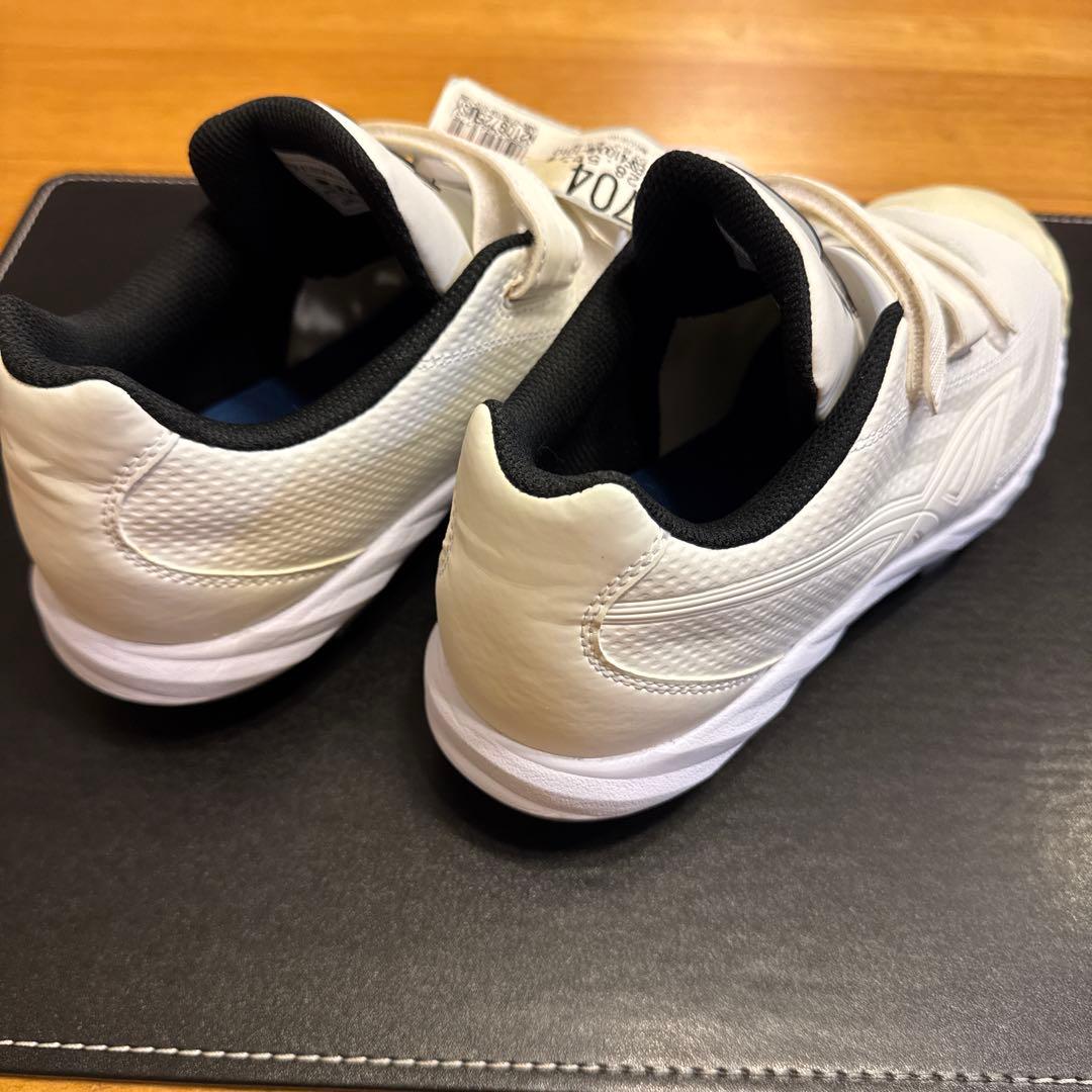 SSK スパイク 白 ブロックソール 3本ベルト プロエッジ ESF4100VW