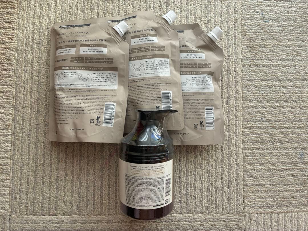 み*ん様 cocone シャンプー 本体➕詰め替え用3個