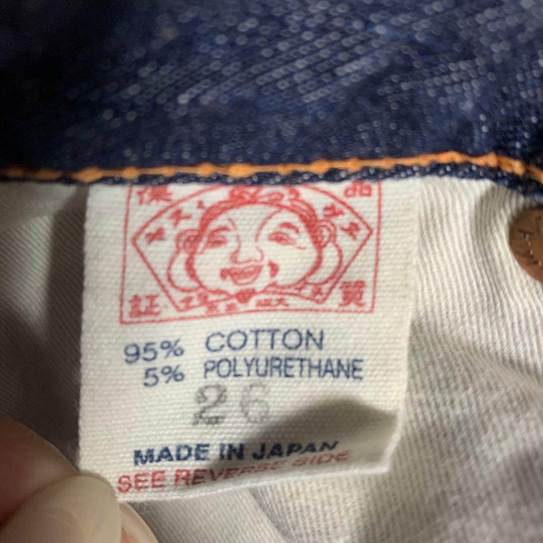 evisu カモメ　デニム ショートパンツ