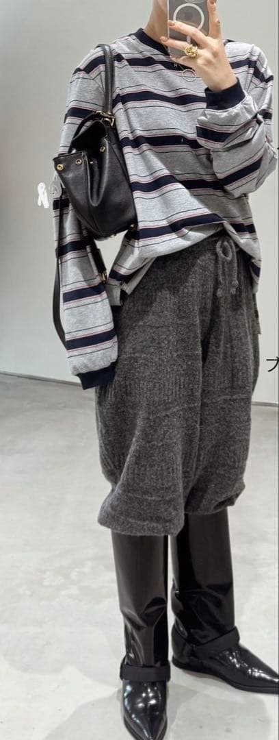 マチャット　新品未使用品　ニットパンツ