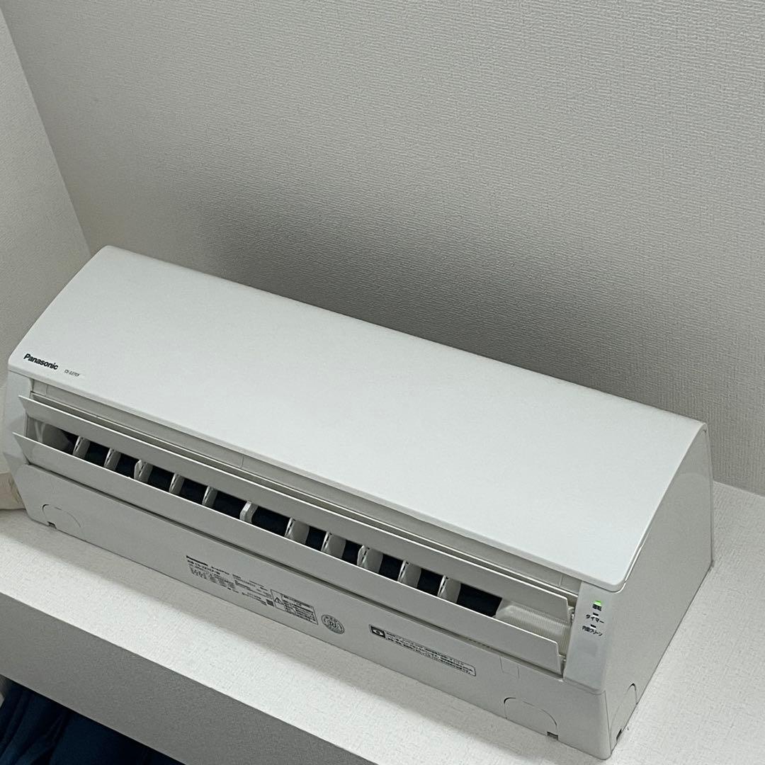 パナソニック　エアコン送料込　6畳用 室内機室外機リモコンセット2018年製
