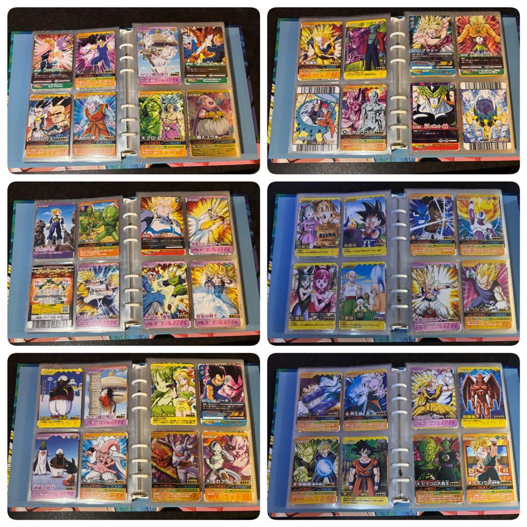 ドラゴンボールZ、2、爆裂インパクトデータカードダス　コレクションまとめ売り