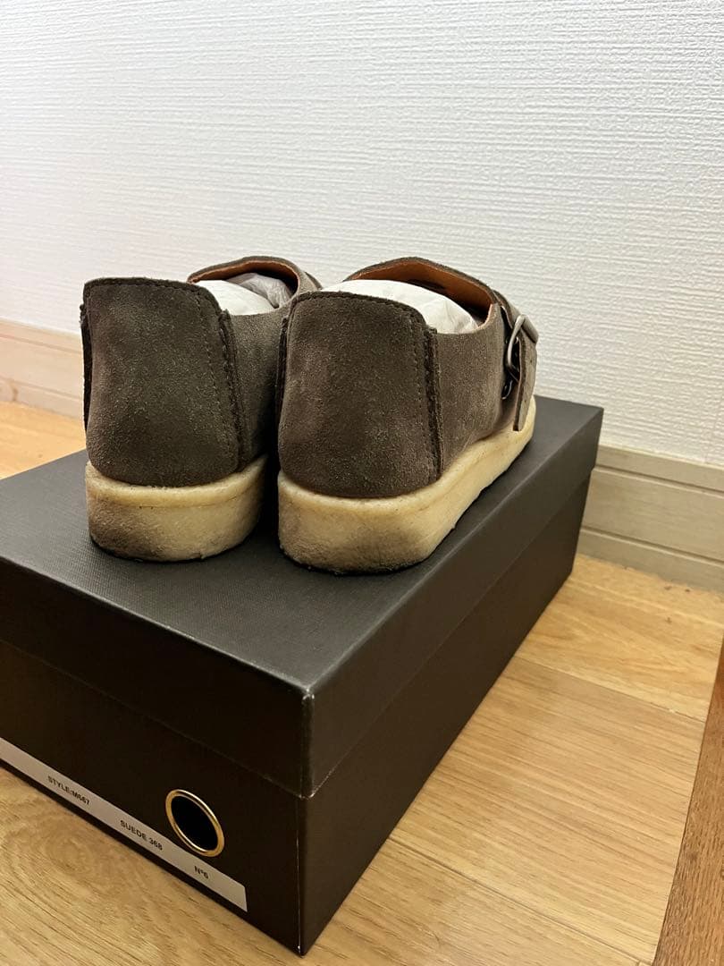Padmore&Barnes arran モカシンシューズ　サイズ6 26相当