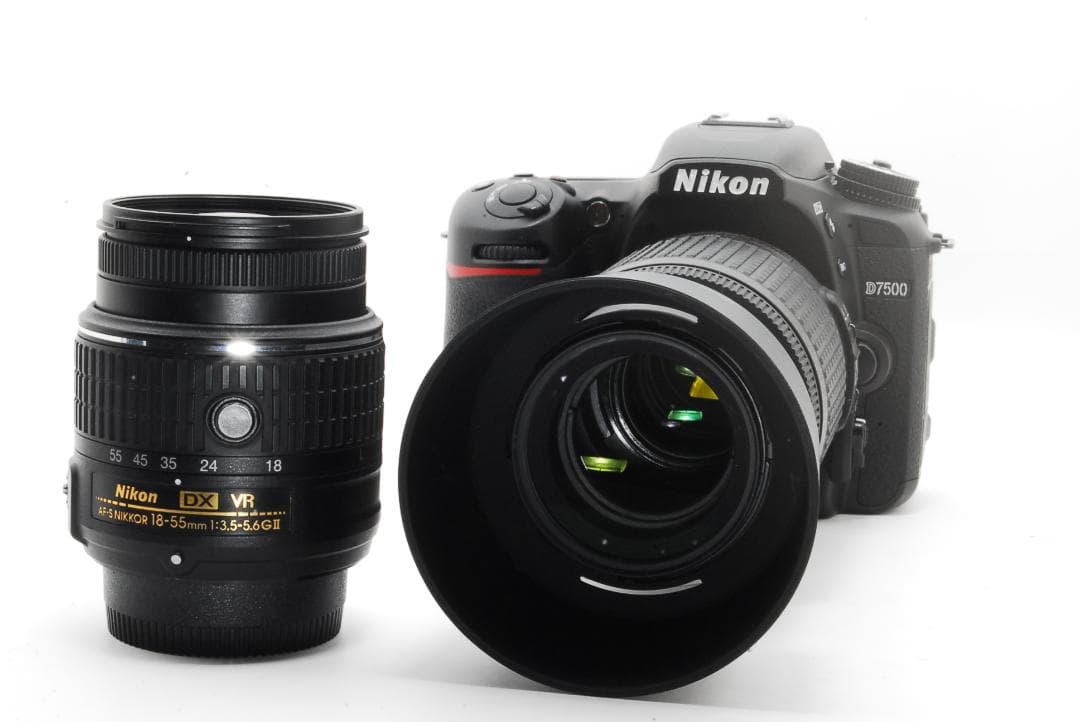 Nikon D7500 ダブルレンズ 極上美品☘️家族写真に　超高性能 高画質