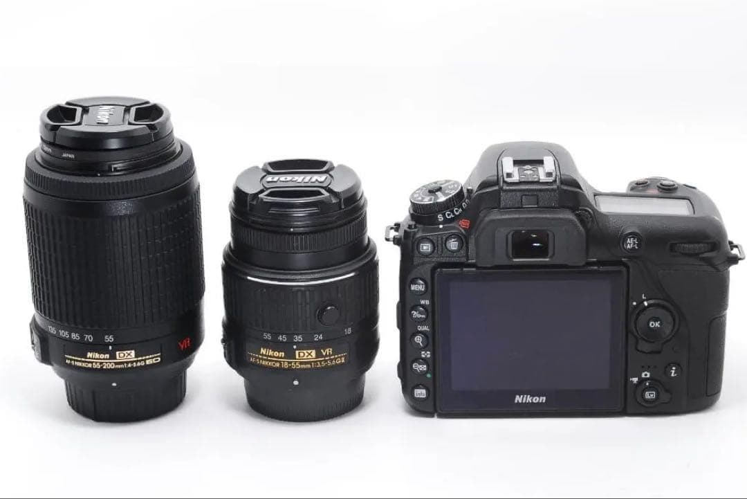 Nikon D7500 ダブルレンズ 極上美品☘️家族写真に　超高性能 高画質