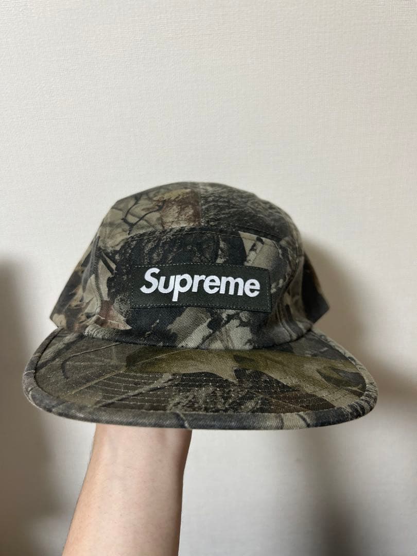 帽子 Supreme Washed Chino Twill CampCap camo