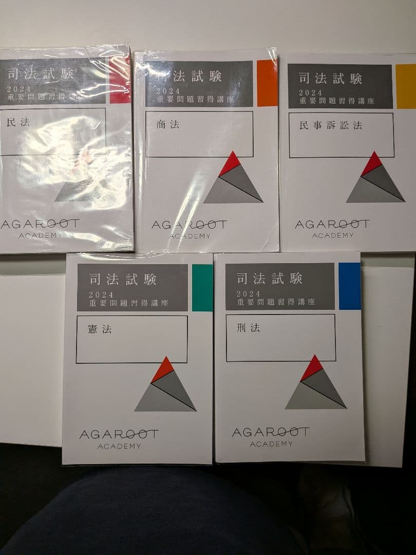 アガルート 重要問題習得講座 2024 5科目セット