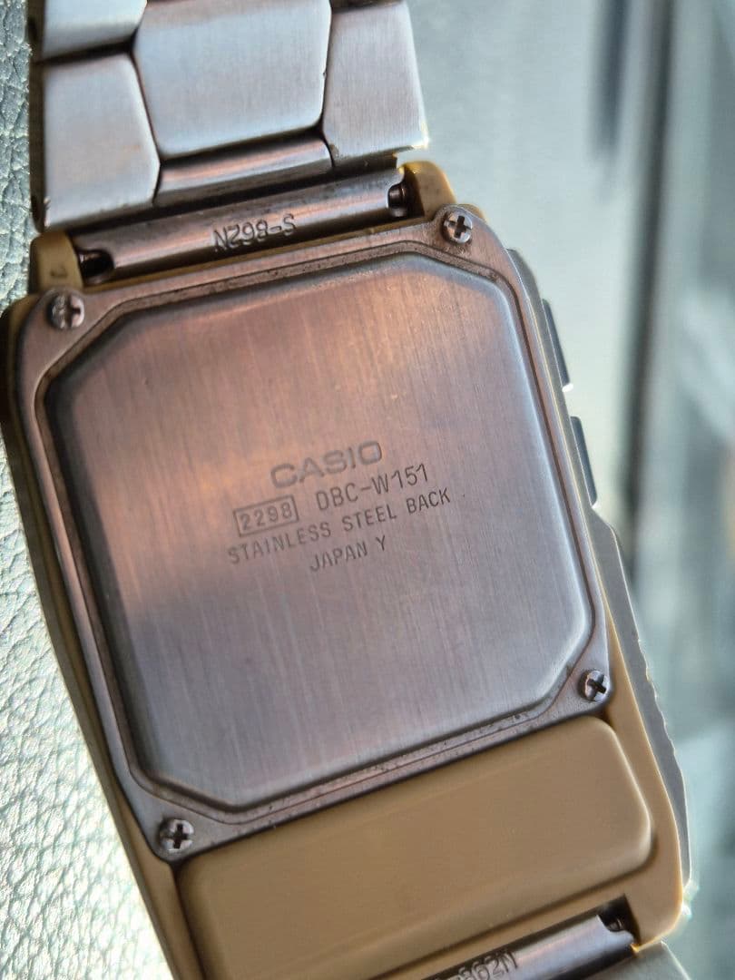 【希少】CASIO WAVE CEPTOR データバンク 電波 DBC-W151