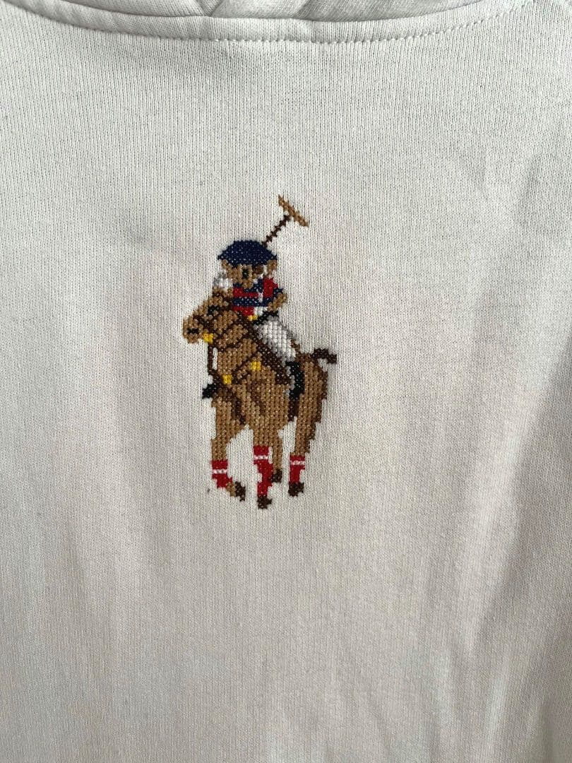 ポロラルフローレン ポロベア エンブロイダード フーディ パーカー30周年