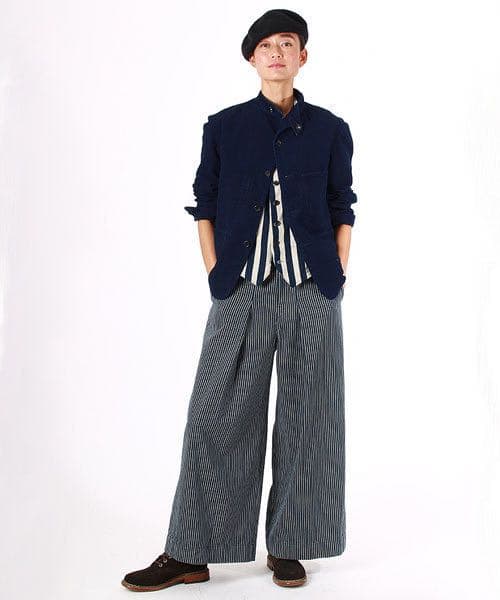 45R モール908ALL インディゴ　カバーオール　ジャケット