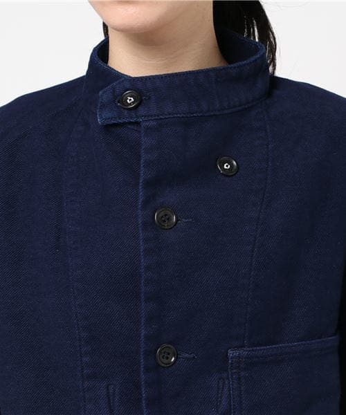 45R モール908ALL インディゴ　カバーオール　ジャケット