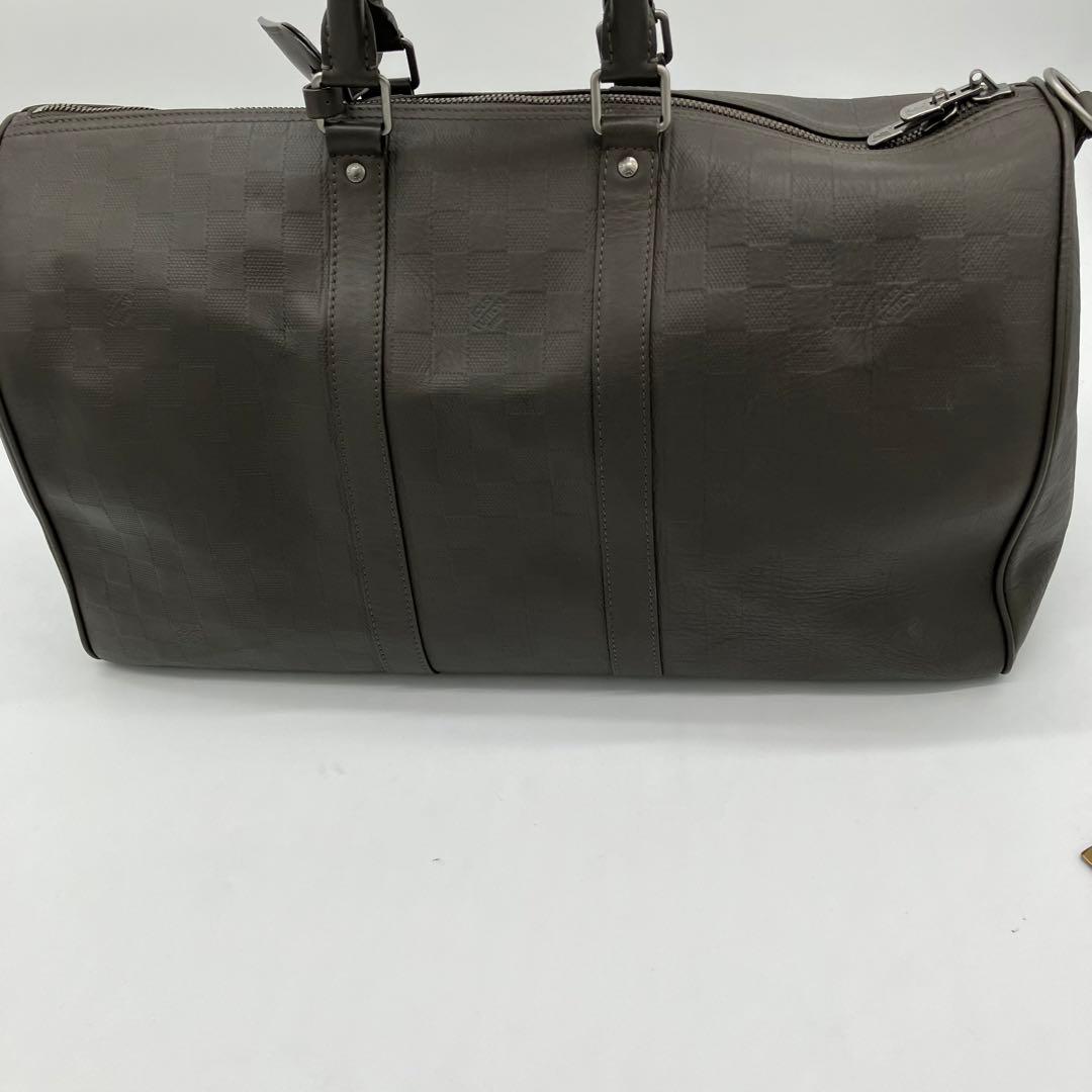 【極美品】 　ルイヴィトン　ダミエアンフィニ　キーポル　バンドリエール45　旅行