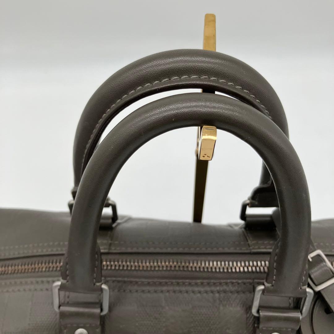 【極美品】 　ルイヴィトン　ダミエアンフィニ　キーポル　バンドリエール45　旅行