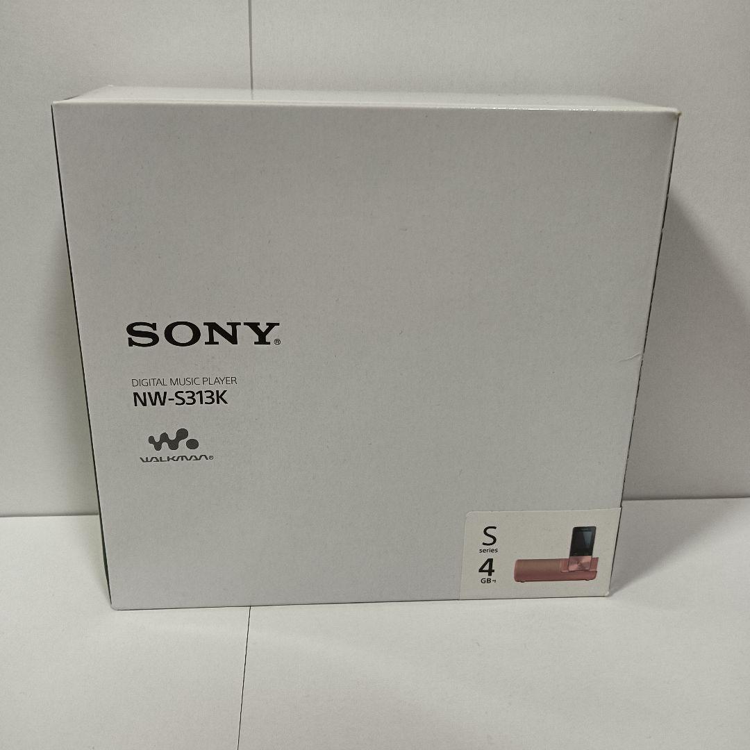 SONY　NW-S313K　ウォークマン　Sシリーズ　ライトピンク　4GB
