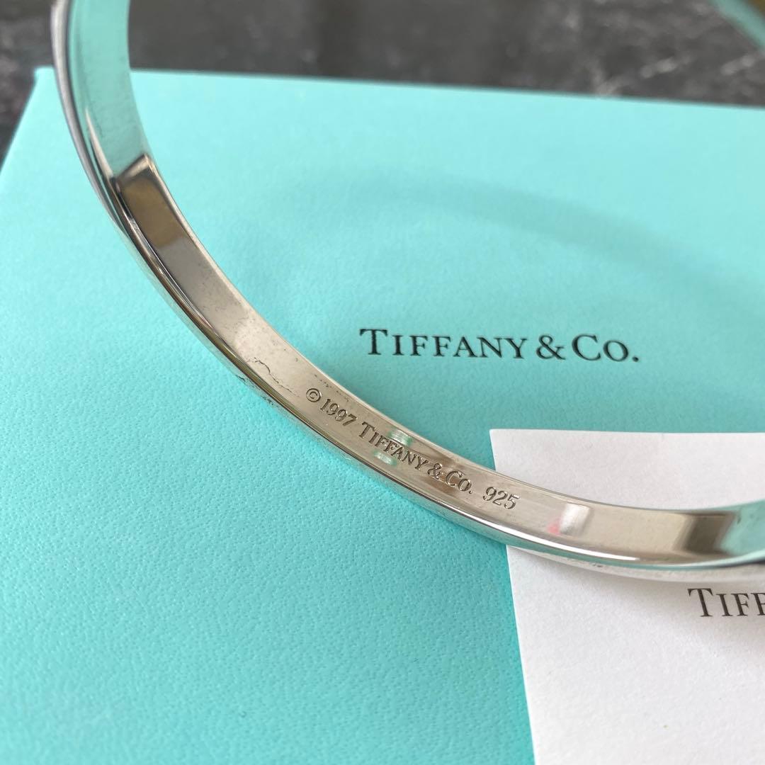 ティファニー バングル SV925 ブレスレット 1837