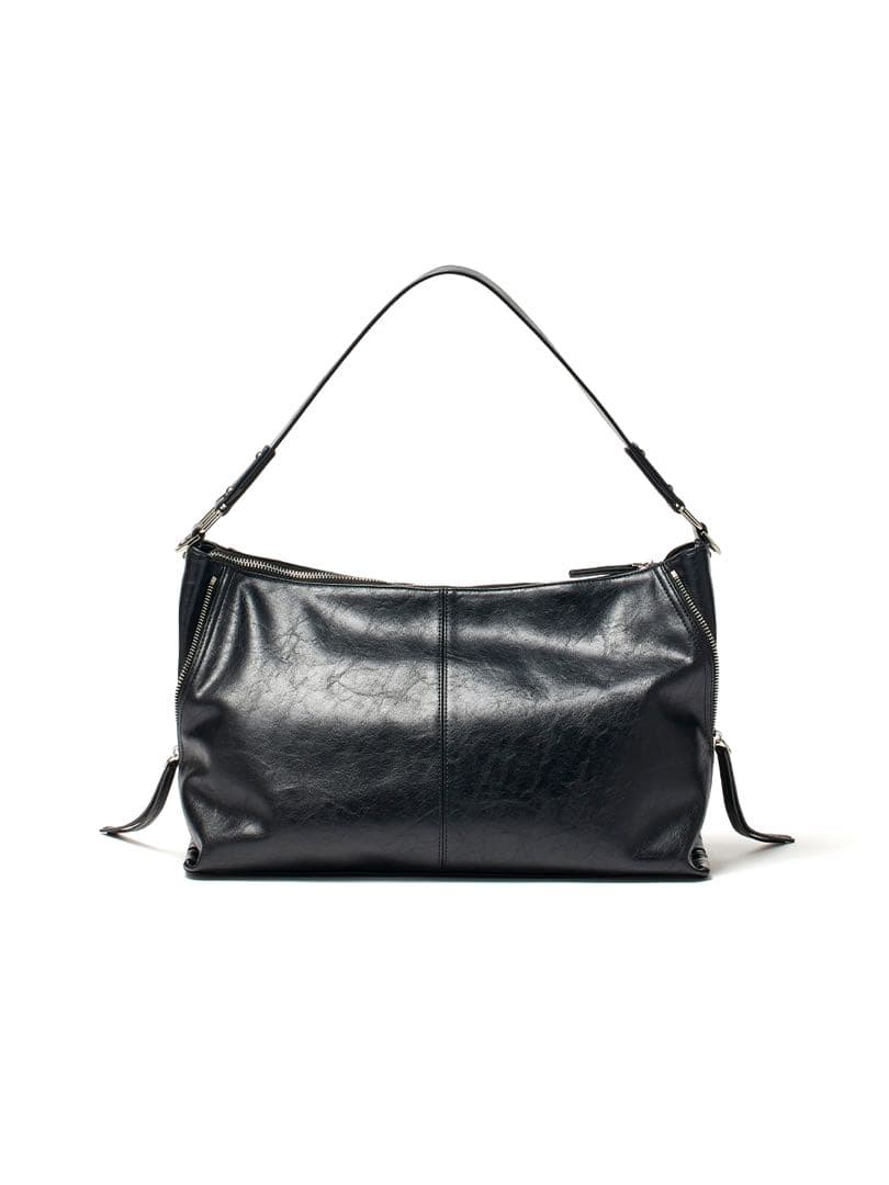 MATIN KIM SIDEZIPPER SHOULDER BAGマーティンキム