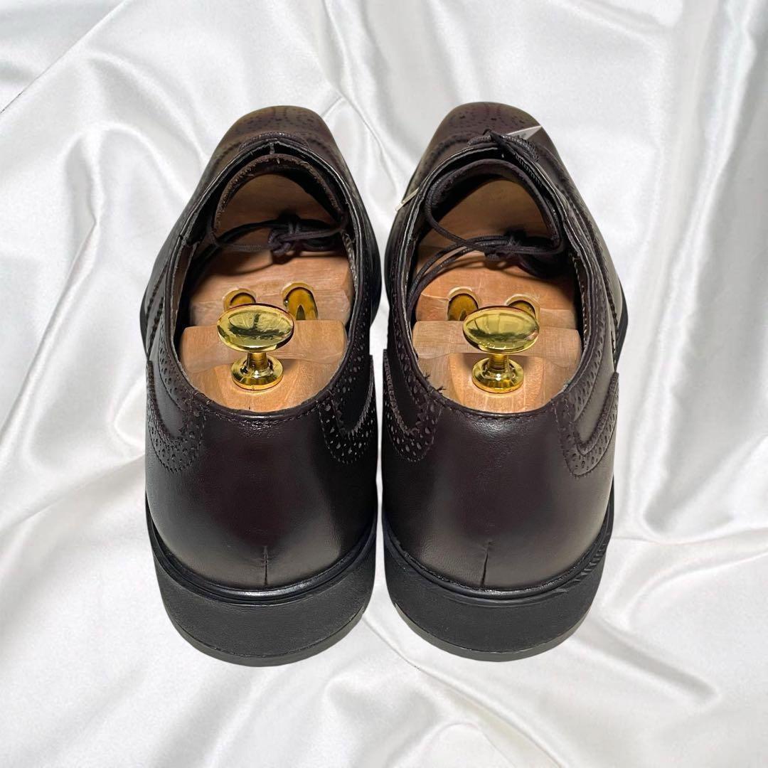 【リーガル】未使用リーガル ゴアテックス サラウンド 軽量 防水 茶 25.5