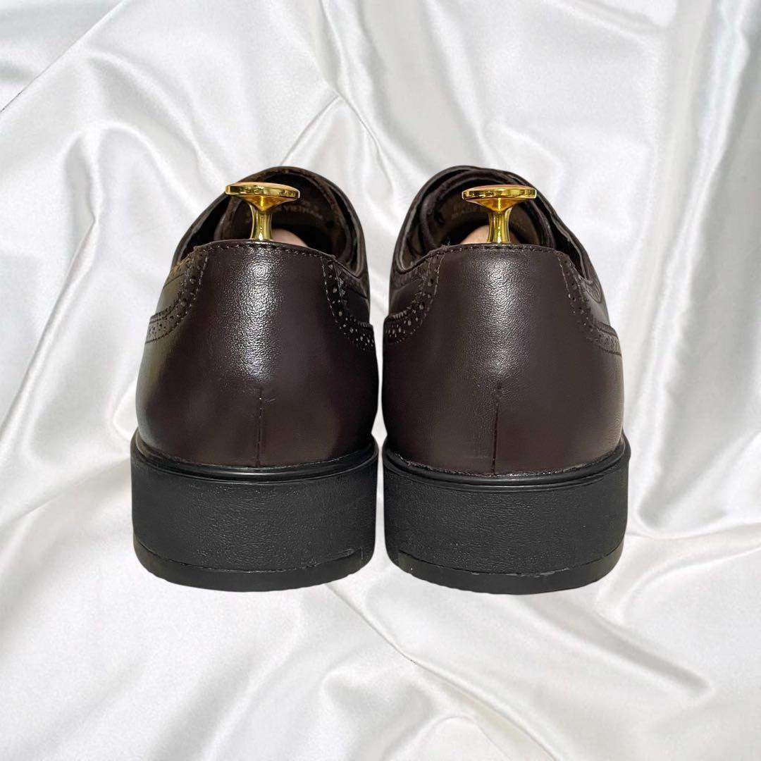 【リーガル】未使用リーガル ゴアテックス サラウンド 軽量 防水 茶 25.5