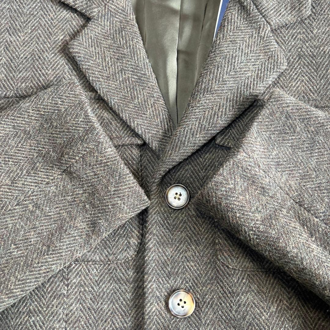 【タグ付き】ポロラルフローレン ヘリンボーン ベルテッド ブレザー 6