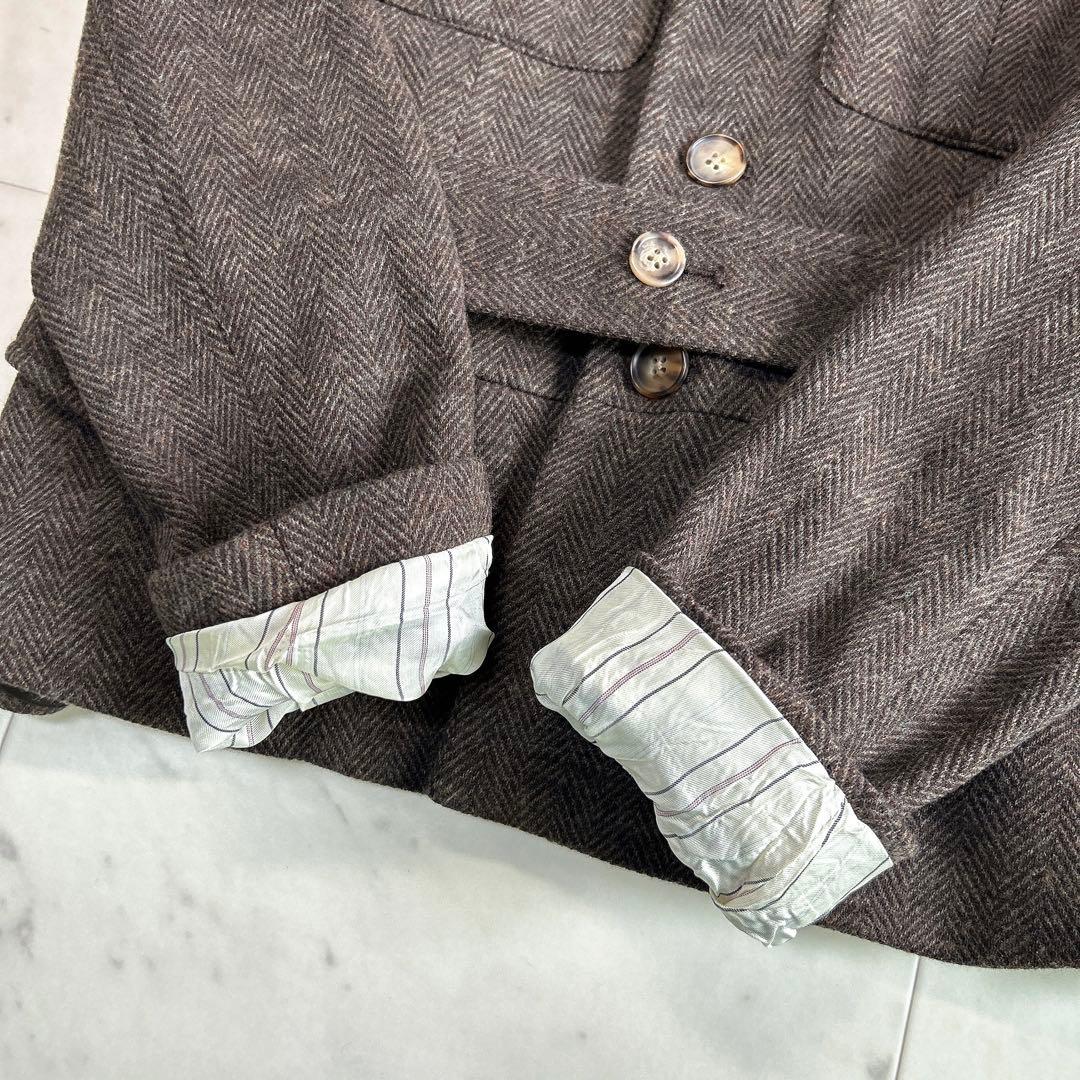 【タグ付き】ポロラルフローレン ヘリンボーン ベルテッド ブレザー 6