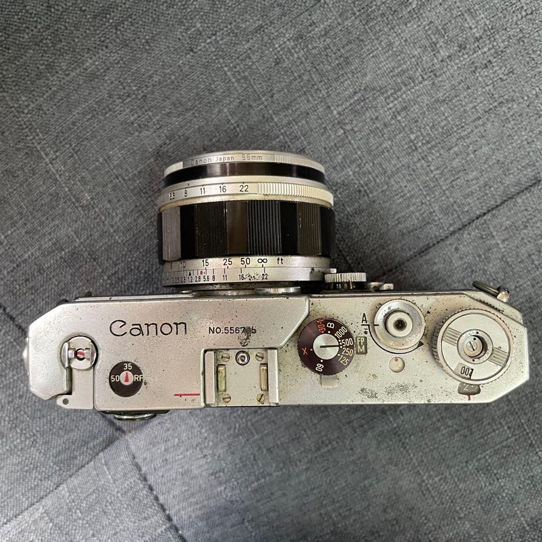 ❷レア Canon VT レズ付き フィルムカメラ 50mm F1.2
