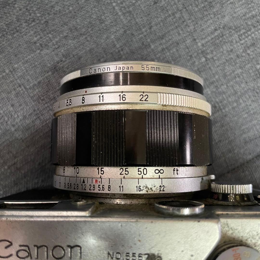❷レア Canon VT レズ付き フィルムカメラ 50mm F1.2