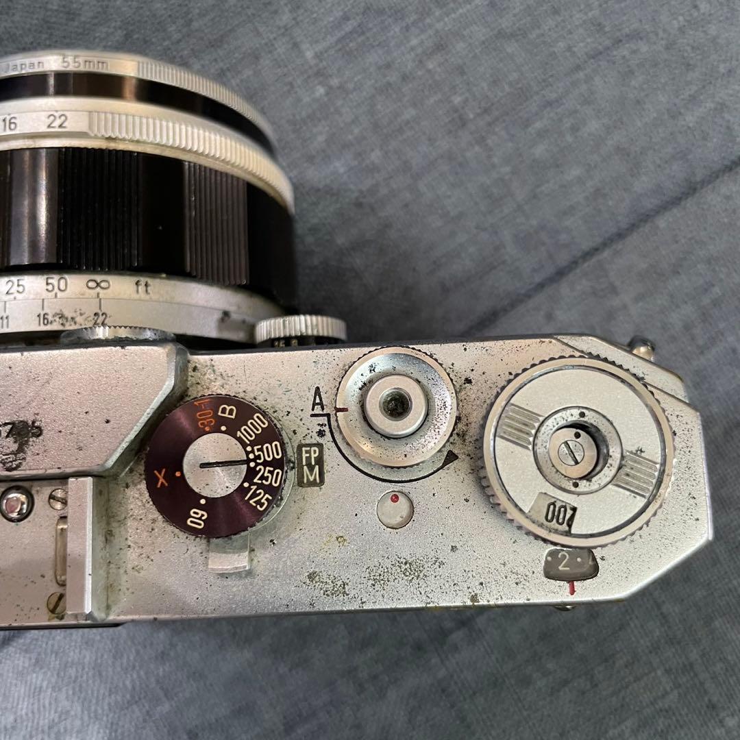 ❷レア Canon VT レズ付き フィルムカメラ 50mm F1.2